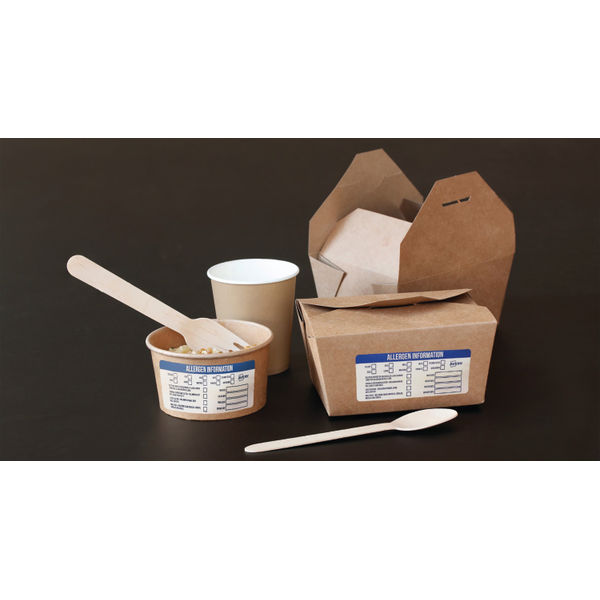 Avery Pre-Printed Allergen Food Labels 98x40mm (Pack of 300) ALL9840