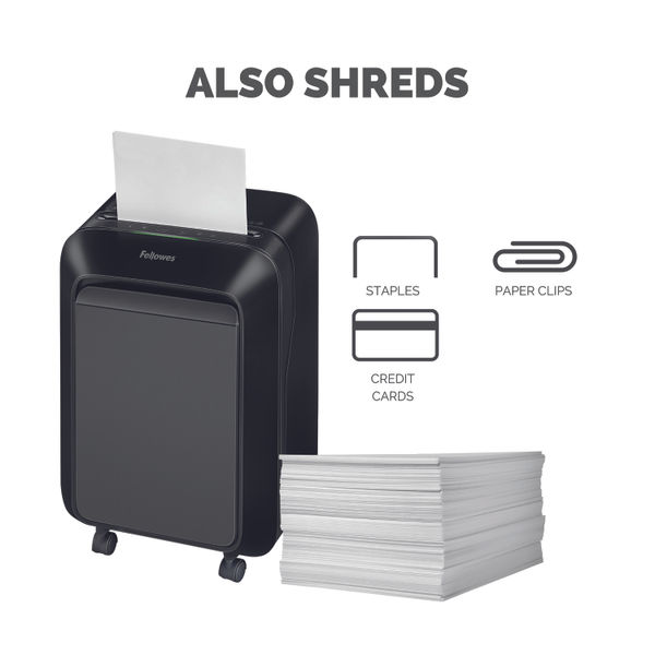 Fellowes Powershred LX210 Mini-Cut Shredder Black 5502501