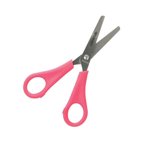 Westcott Right Handed Scissors 130mm Pink (Pack of 12) E-21591 00