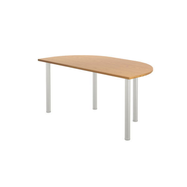 Jemini Semi Circular Multipurpose Table 1600x800x730 Nova Oak KF819936