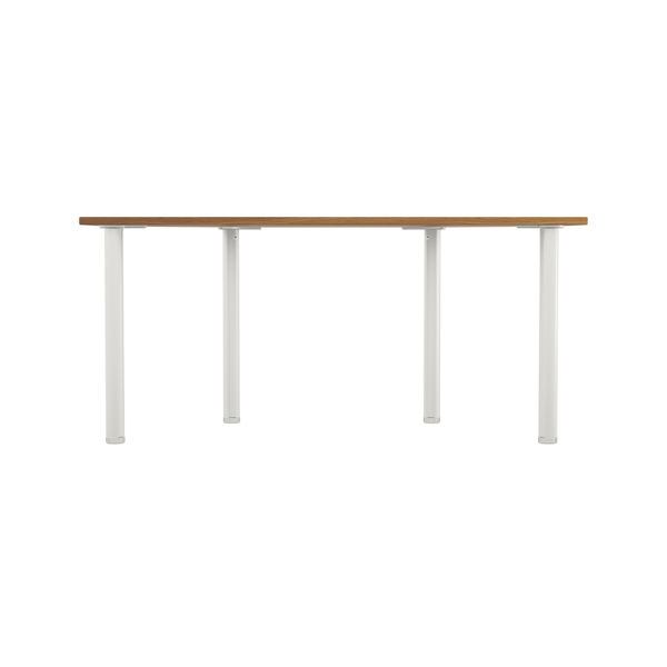 Jemini Semi Circular Multipurpose Table 1600x800x730 Nova Oak KF819936