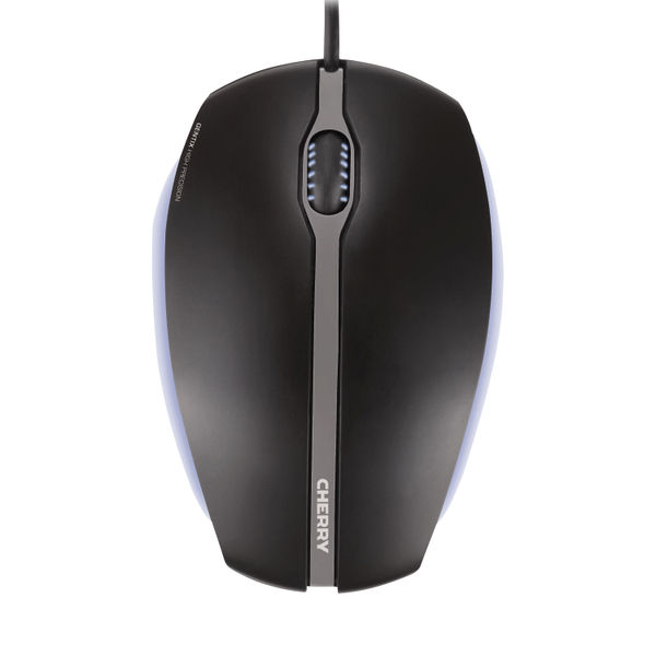 Cherry Gentix USB Wired Optical Mouse Scroll Wheel 1000dpi Black JM-0300