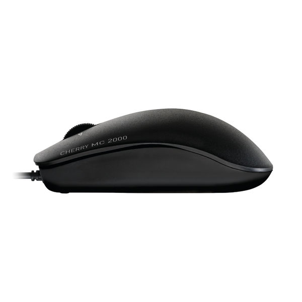 Cherry MC 2000 USB Wired Infra-red Mouse With Tilt Wheel Technology Black JM-0600-2