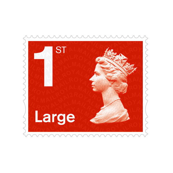 1st Class Large Postage Stamps, Sheet of 50 SLDN1