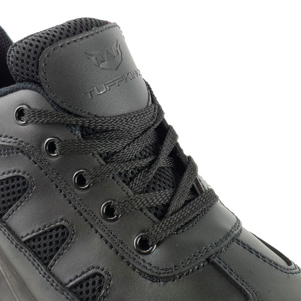 Tuffking Onyx Safety Trainer Stainless Steel Toe Cap Black 09