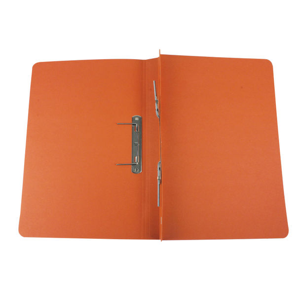 Q-Connect Transfer File 35mm Capacity Foolscap Orange (Pack of 25) KF26059