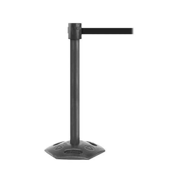 WeatherMaster 335 Black Post + Red/White Belt 10.6m Pack of 2