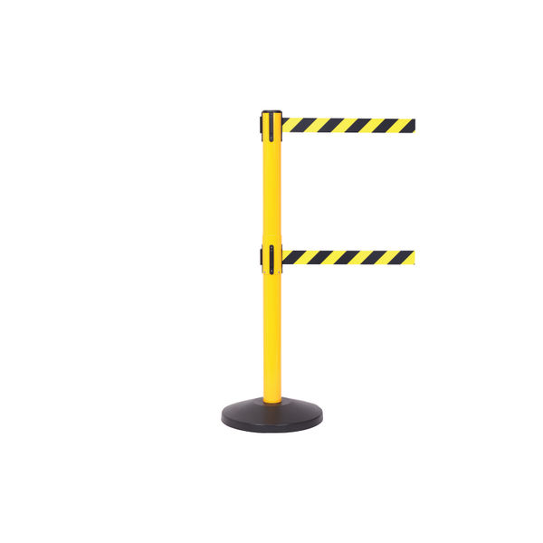 SafetyMaster 450 Twin Ylw Pst Do Not Enter Ylw/Blk 3.4 Pack 2
