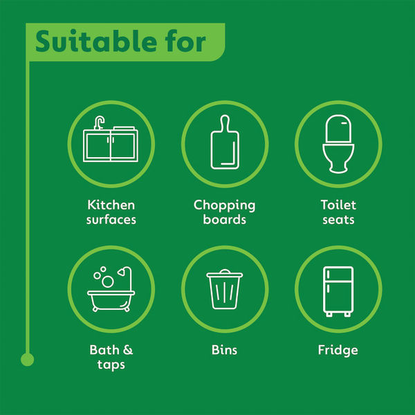 Dettol Antibacterial Cleansing Wipes 72 Wipes (Pack of 5) 3244450
