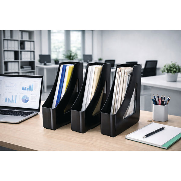 5 Star Magazine File Black FS676659
