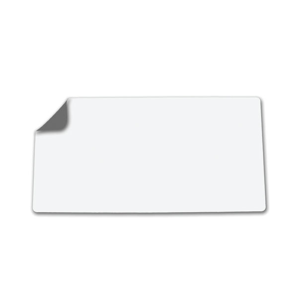 5 Star Double Sided Heat-Resistant Desk Mat 800x400mm Faux Leather Grey/White