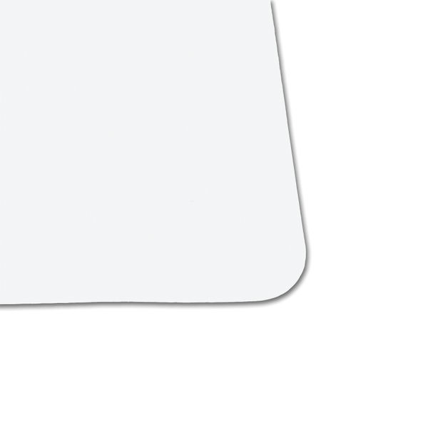 5 Star Double Sided Heat-Resistant Desk Mat 800x400mm Faux Leather Grey/White