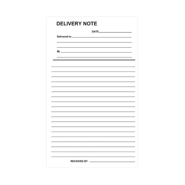 Silvine Duplicate Delivery Book 210x127mm (Pack of 6) 613-T