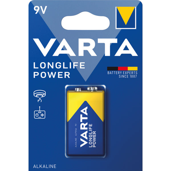 Varta 9V High Energy Battery Alkaline 4922121411
