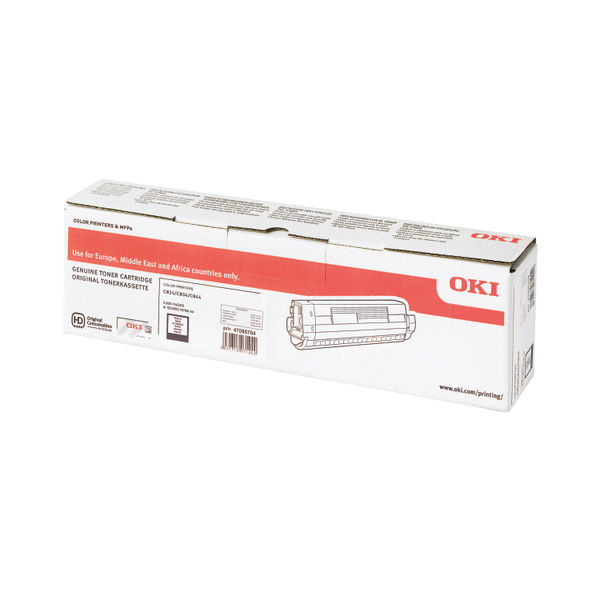 Oki C824/834/844 SY Laser Cartridge Black 47095704