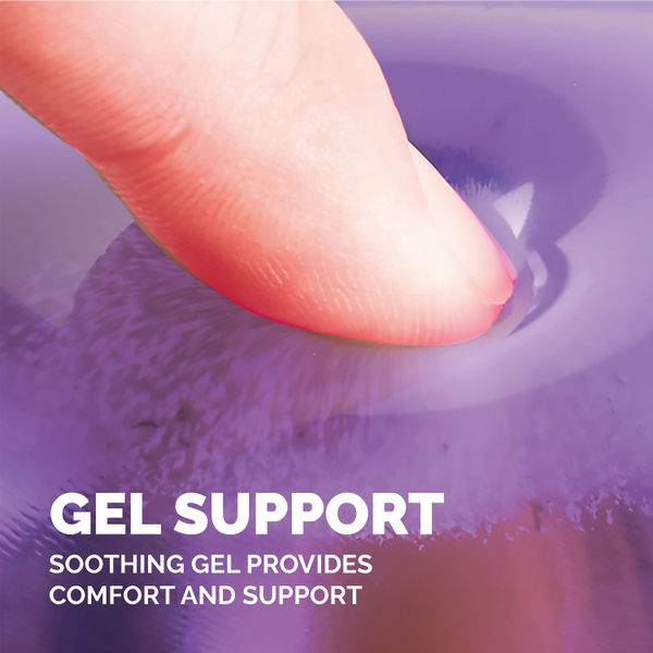 Fellowes Crystals Gel Mouse Pad Purple 9144103