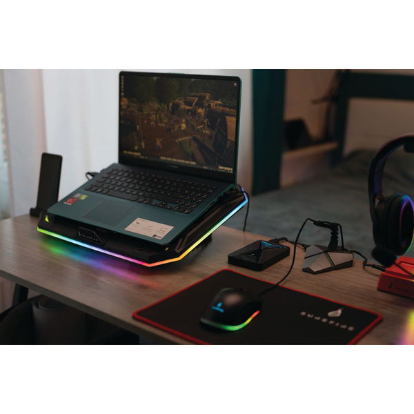 SureFire Bora X1 Gaming Laptop Cooling Pad with RGB 48844