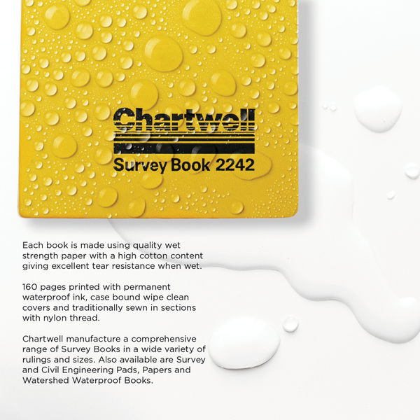 Exacompta Chartwell Weather Resistant Dimensions Book 106x165mm 2242