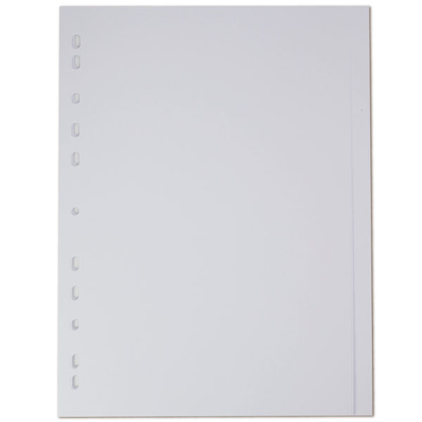 Elba 10-Part Divider 160gsm Manilla Multipunched A4 White 100204881