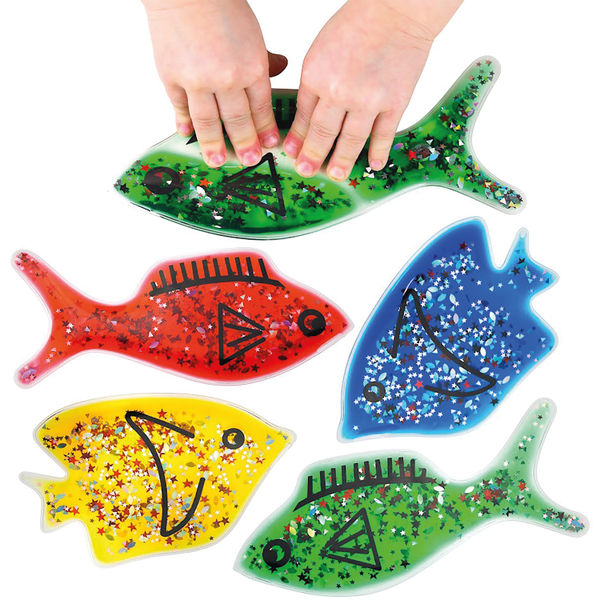 Fidget Toy Jelly Fish Design Assorted 200mm (Pack of 4) FGJF4