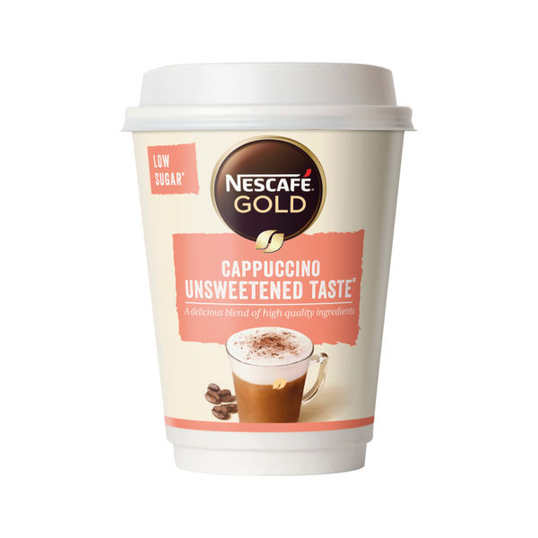 Nescafe and Go Unsweetened Cappuccino Coffee (Pack of 8) 12495383