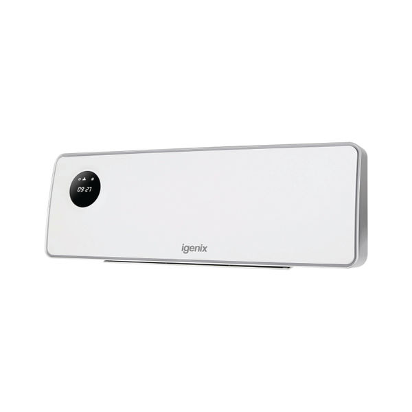 Igenix 2000W Wall Mounted PTC Downflow Fan Heater White IGHW020TDW