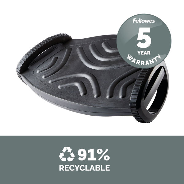 Fellowes Smart Suites Foot Rocker Black 8023901
