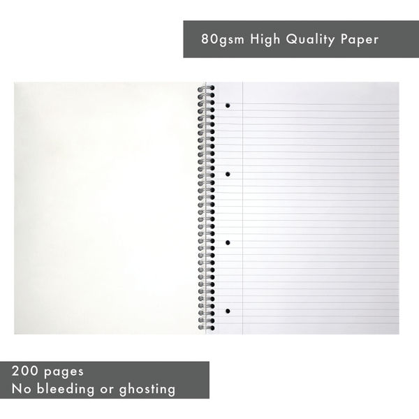 Pukka Pad Haze Jotta A4+ Assorted (Pack of 3) 9865AST-HZE