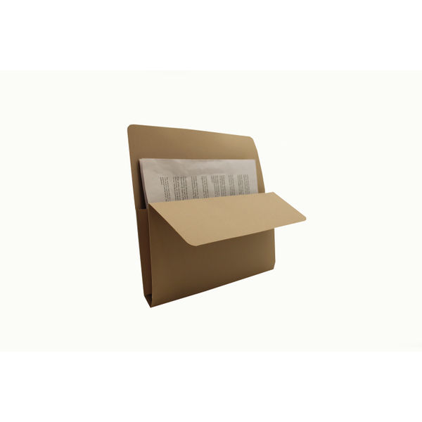 Exacompta Guildhall Open Top Wallet 315gsm Buff (Pack of 50) OTW-BUFZ