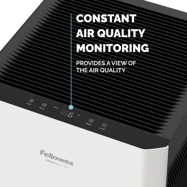 Fellowes AeraMax SV H13 HEPA Air Purifier 9799601