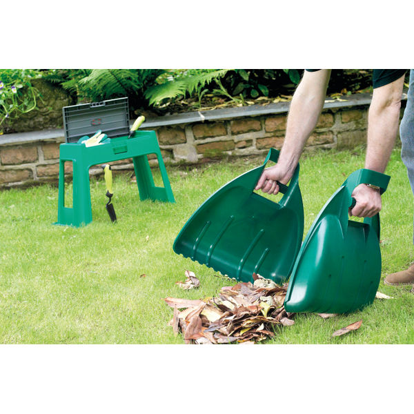 Whitefurze Leaf Grabber Set of 2 Green G25LG1
