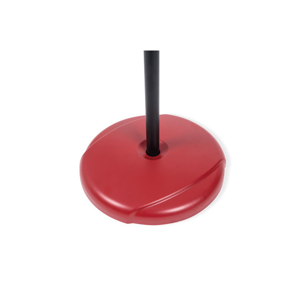 Bi-Office Red Octagonal Floor Sign Magnetic Drywipe Surface SIG08071010