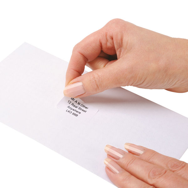 5 Star Office Multipurpose Labels Laser Copier Inkjet 38.1x21.2mm White (Pack of 6500)