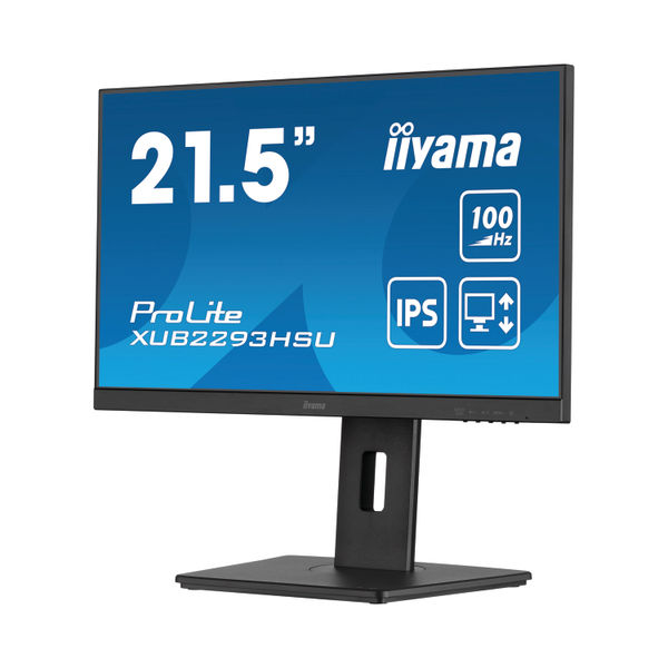 iiyama Prolite IPS 21.5 Inch Monitor Slim Bezel XUB2293HSU-B6