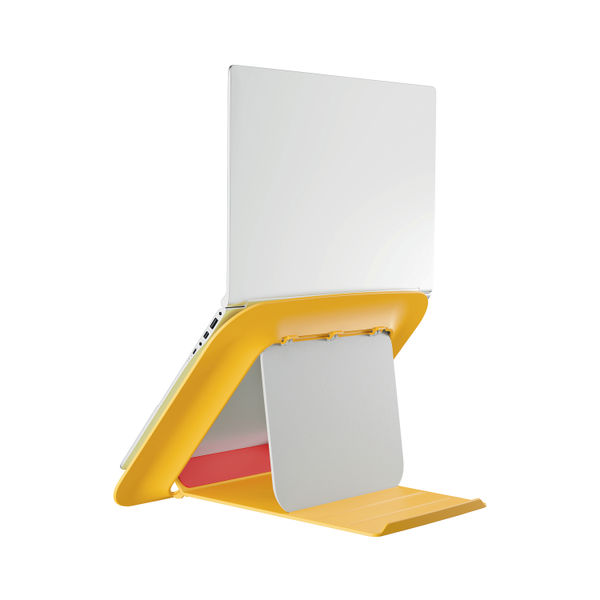 Leitz Ergo Cosy Adjustable Laptop Stand Warm Yellow 64260019