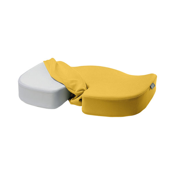 Leitz Ergo Cosy Seat Cushion 355x455x75mm Warm Yellow 52840019
