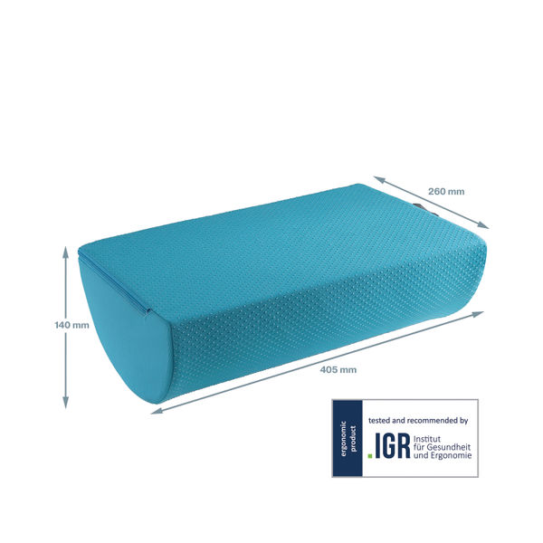 Leitz Ergo Cosy Foot Rest 260x405x140mm Calm Blue 53710061