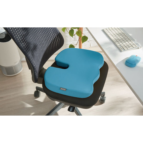 Leitz Ergo Cosy Seat Cushion 355x455x75mm Calm Blue 52840061