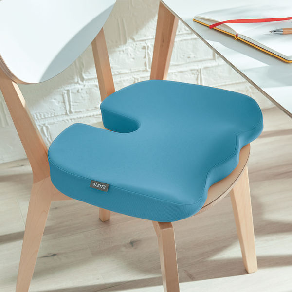 Leitz Ergo Cosy Seat Cushion 355x455x75mm Calm Blue 52840061