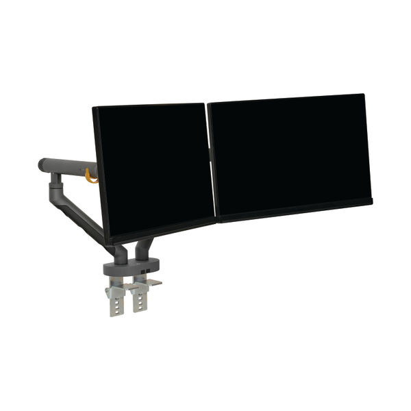 Bakkerelkhuizen BE Flexible Dual Monitor Arm Dark Grey BNEBFDDG