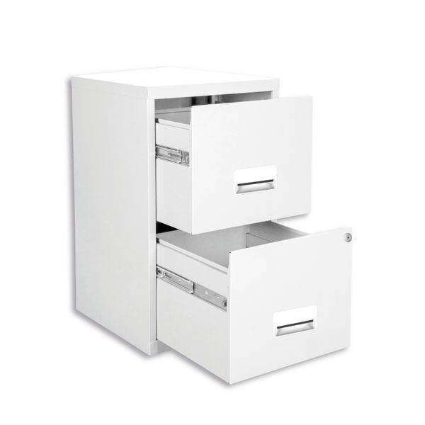 H660mm A4 2 Drawer Maxi Filing Cabinet