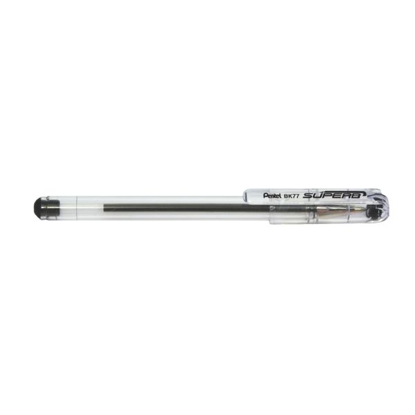  Pentel Black Superb Ballpoint Pen Ball Point Pens 0.7