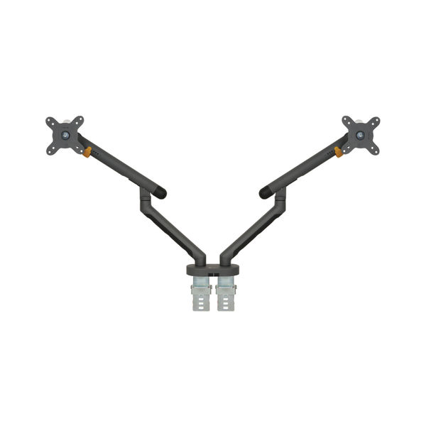 Bakkerelkhuizen BE Flexible Dual Monitor Arm Dark Grey BNEBFDDG