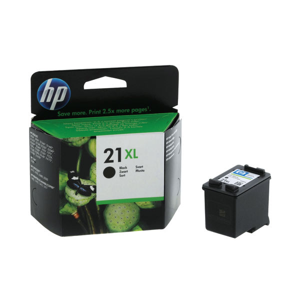 HP 21XL Black Inkjet Cartridge High Capacity | C9351CE