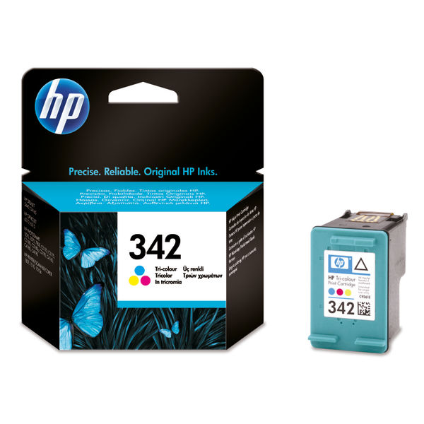 HP 342 Tri Colour Inkjet Cartridge 5ml | C9361EE