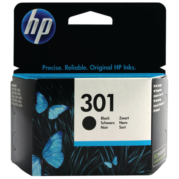 HP 301 Black Ink Cartridge | CH561EE