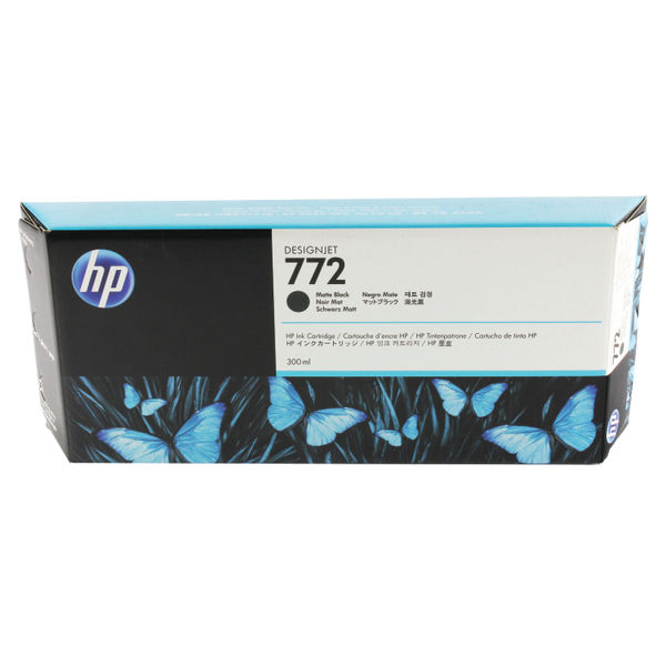 HP 772 Matte Black Ink Cartridge 300ml | CN635A