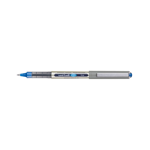 Uni-Ball Liquid Ink Rollerball Pen UB-157E Blue (Pack of 12) 315168000