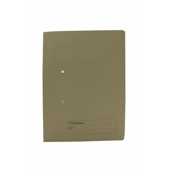 Exacompta Guildhall Transfer File 285gsm Foolscap Grey (Pack of 25) 346-GRYZ