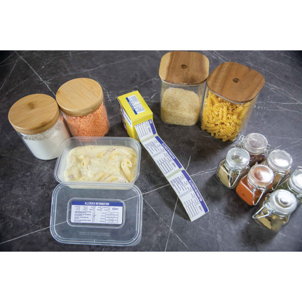 Avery Pre-Printed Allergen Food Labels 98x40mm (Pack of 300) ALL9840